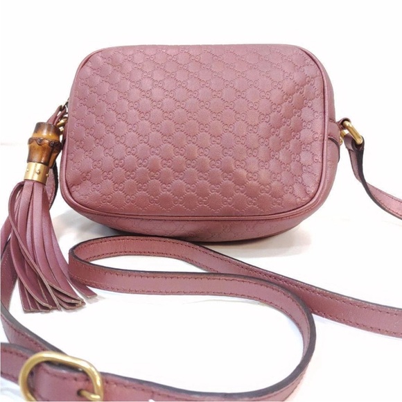 Gucci Handbags - Gucci Dusty Rose Crossbody Bag